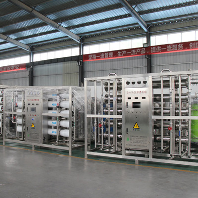 河南萬達環(huán)保水廠用10t凈水設(shè)備價格wdro-10t 水廠凈水設(shè)備